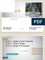 Projectile Motion: Lesson 08