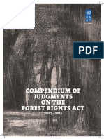 Compendum of Judgments on Forest Rights Act 2007 - 2015