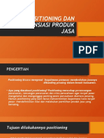 Bab 5 Positioning Dan Diferensiasi Produk Jasa