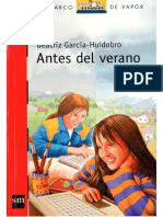 Antes Del Verano - García-Huidobro, Beatriz