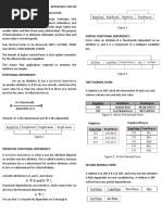 A Bandb C.: Normalization Is A Database Design Technique That