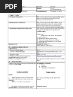 Grade 5 Phases of the Moon Lesson Plan | PDF