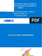 Video Conferencia - Región Andina