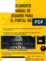 Manual de Usuario para El Portal Web