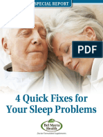 4 Quick Fixes For Your Sleep Problems: Doctor Formulated Supplements