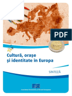 Cultura Identitate in Europa