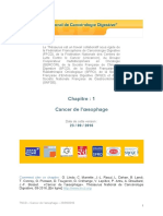 TNCD - Chap 1 Cancer Oesophage - 2016 09 23