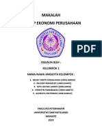 Makalah Ekonomi Perusahaan