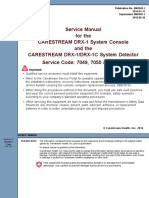Service Manual For The CARESTREAM DRX-1 System Console and The CARESTREAM DRX-1/DRX-1C System Detector Service Code: 7049, 7050 and 8820