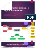 ADJUNTOS ADNOMINAIS