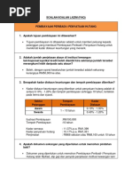 Faq Pembiayaan Peribadi I Penyatuan Hutang Pdf