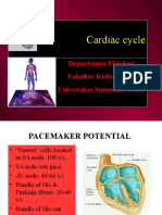 Cardiac Cycle: Departemen Fisiologi Fakultas Kedokteran Universitas Sumatera Utara