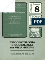 Wilhelm Reich - Psicopatologia e Sociologia Da Vida Sexual