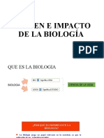 1.origen e Impacto de La Biología