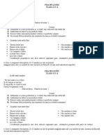 Fiisa - de - Lucru - Predicatul Cls 5a