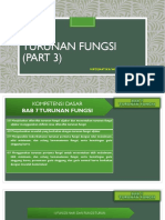 (Part 3) Bab 7 Turunan Fungsi
