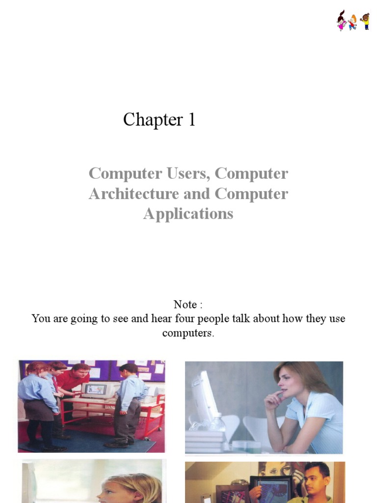 Computer Users and Their Applications | PDF