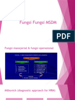 Fungsi Fungsi MSDM