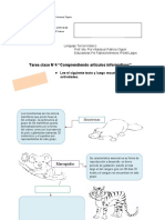 Tarea capsula  N°4 texto informtativo