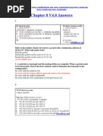 CCNA 2 Chapter 8 V4.0 Answers 2011