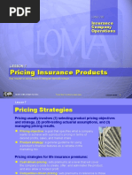 Download Pricing Strategy Product Insurance by Siddhartha Balachandran SN50194620 doc pdf
