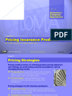 Pricing Strategy Product Insurance