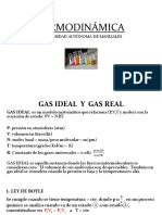 Gas Ideal y Real