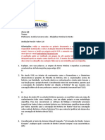 Avaliação Parcial de História Do Direito - 1 DIAD - 2021-1-1