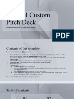 General Custom Pitch Deck by Slidesgo