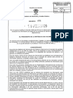 Decreto 151 Del 10 de Febrero de 2021