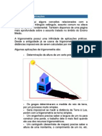 Trigonometria e Aplicações