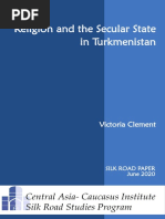 Religion and The Secular State in Turkmenistan in Turkmenistan