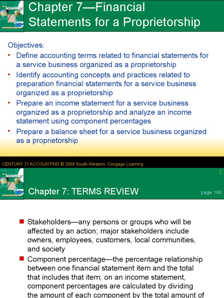 Chapter 7 PowerPoint | PDF | Equity (Finance) | Balance Sheet