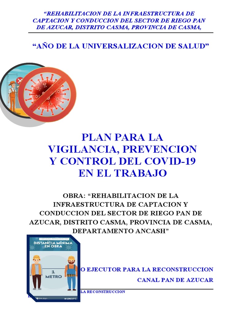 Plan para La Vigilancia, Prevencion y Control Del Covid-19 - Ok | PDF ...