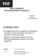 Precambrian Stratigraphy of Kerala