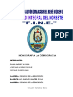 Monografia de La Democracia