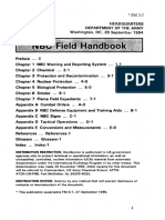 FM 3-7 Nuclear Biological Chemical Handbook 1994