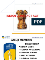 Indian Contract Act: Amity Business School
