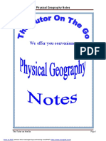 Geography Notes - Physical 1