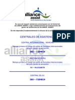 Condiciones Generales Seguro Alliance Assist Español