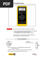 Instructions For Using The Digitech QM 1529 Digital Multimeter | PDF ...