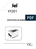 Pulsni Oksimetar Medel Po01 Uputstvo Za Upotrebu