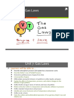 UNIT 7: The Gas Laws: Mrs. Howland Chemistry 10