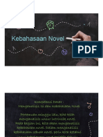 ANALISIS KEBUDAYAAN NOVEL