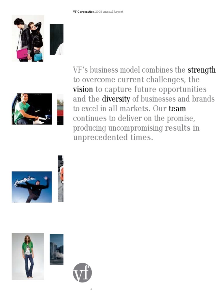 Strength Vision Diversity Team: VF Corporation | PDF | Brand | Marketing