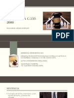 Sentencia C-533-2000 Presentacion Paula Arenas