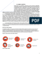EL CAMBIO CLIMÁTICO