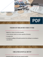 Chapter - 2 Treasury Organization and Structure