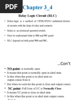 Chapter 3 - 4: Relay Logic Circuit (RLC)