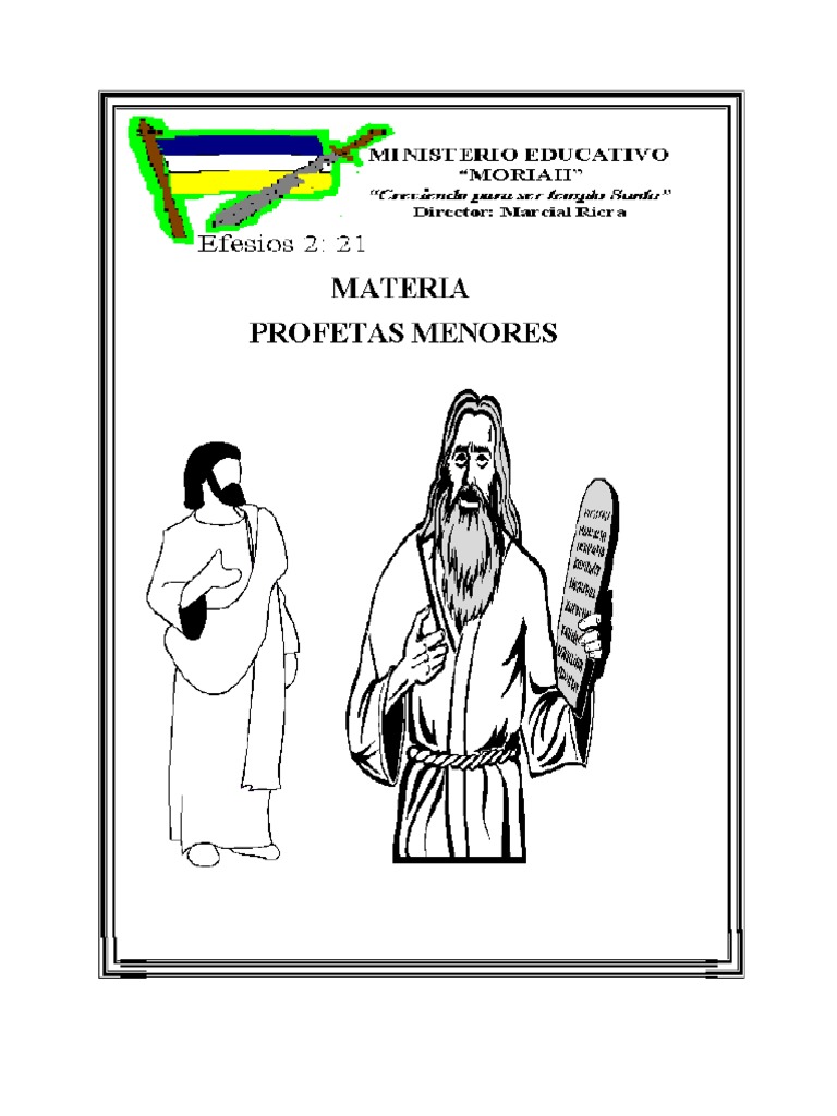 Los Profetas Menores en la Biblia | PDF | Cautiverio babilónico | Profeta